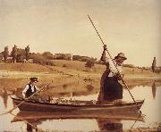 William Sidney Mount Fishing Sweden oil painting artist